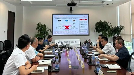 天津電信到訪(fǎng)中汽中心設計院